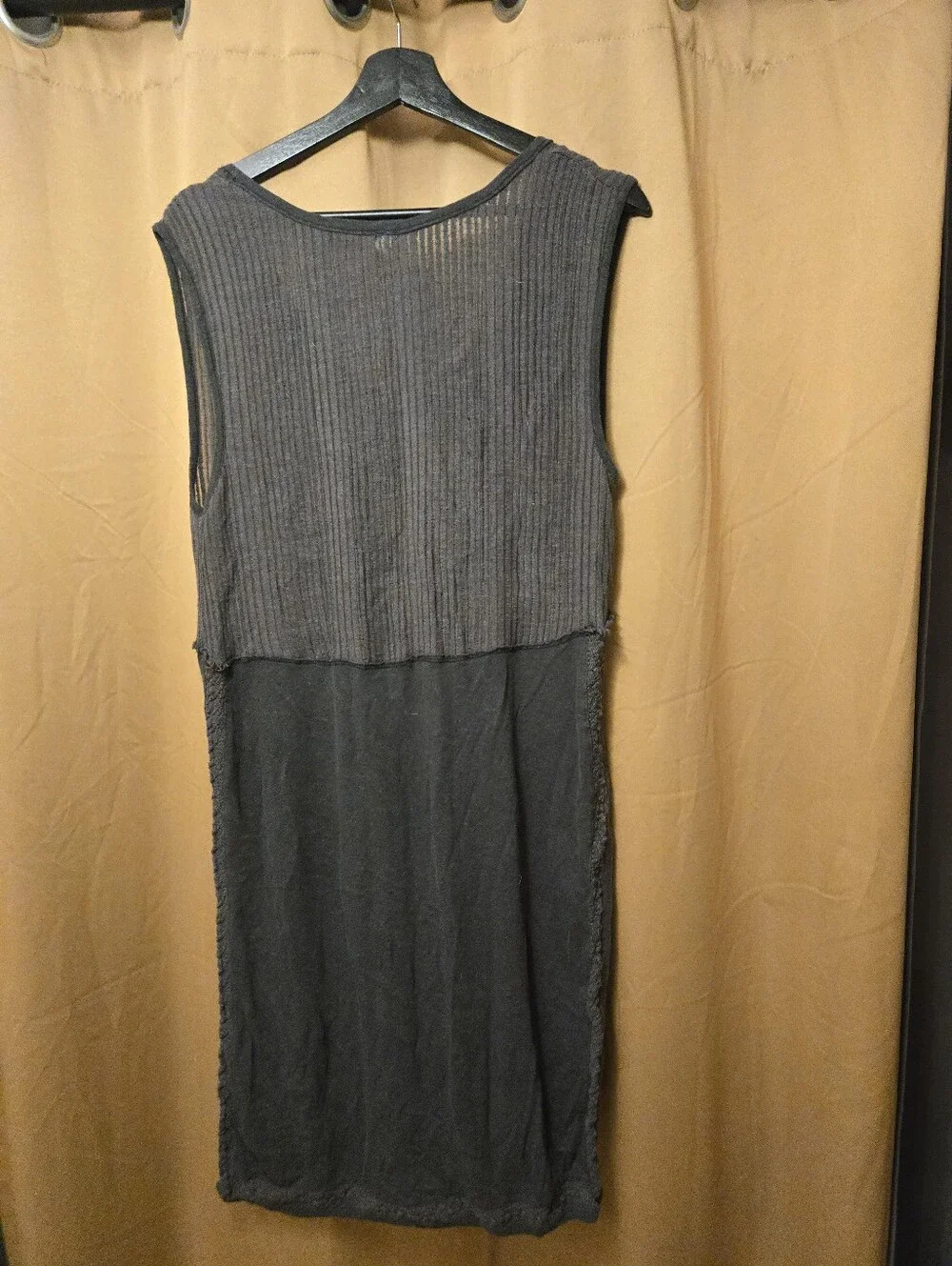 Free People We The Free Film Noir Graphic Tank Top Dress Size Medium